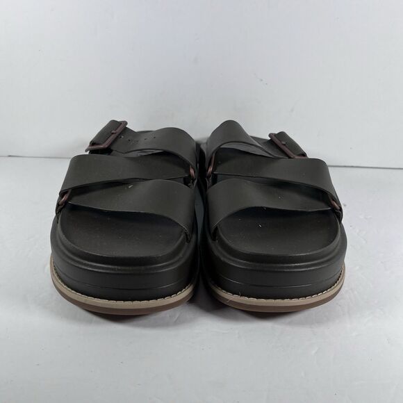 Chaco Townes Olive Green Buckle Strap Sandals Women's Size 9 - Picture 2 of 8